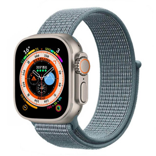 Nylon Armband Apple Watch 8 (41mm) - Celestial teal