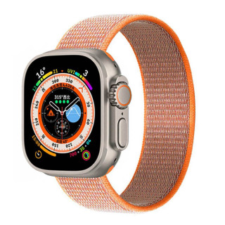 Nylon watchband Apple Watch 8 (41mm) - Spicy Orange