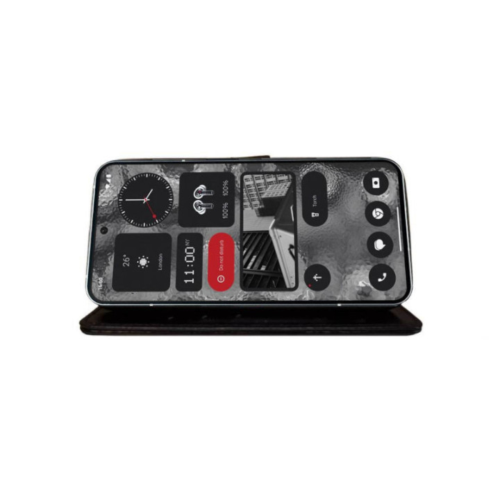 Wallet cover 3-kort Nothing Phone (2) - Sort