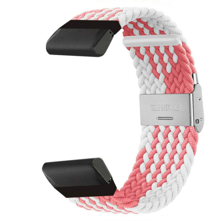 Flettet Urrem Garmin D2 Delta PX - Pinkwhite