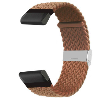 Flätat klockarmband Garmin D2 Bravo - Brown