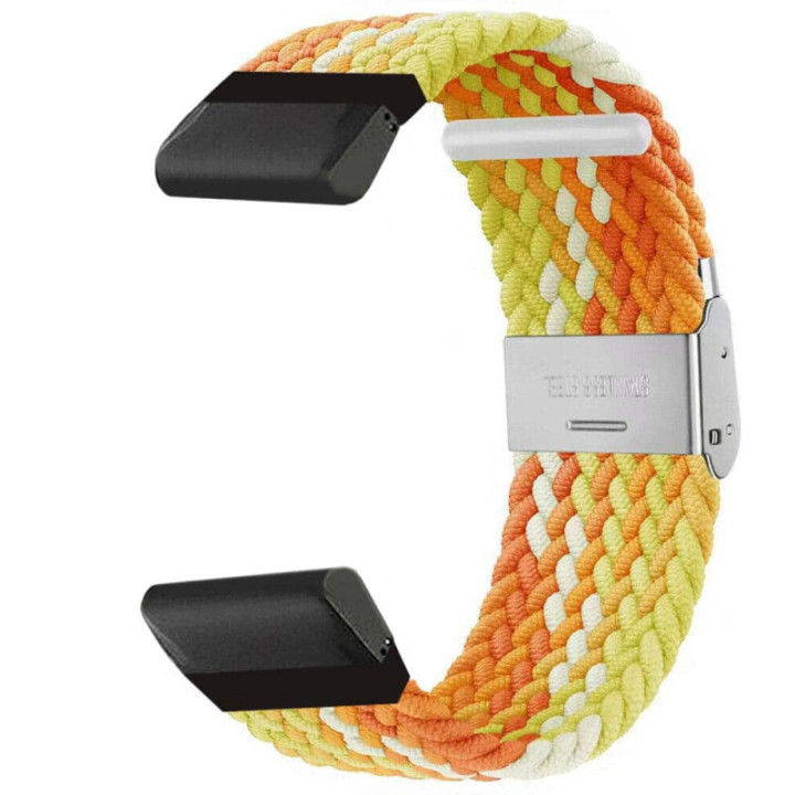 Flettet klokkereim Garmin D2 Charlie - Gradient orange