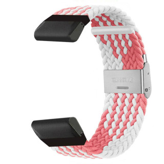 Punottu kellon ranneke Garmin D2 Charlie - Pinkwhite