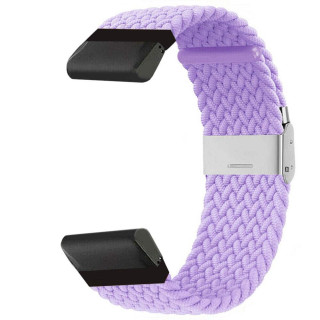 Punottu kellon ranneke Garmin D2 Charlie - Lightpurple