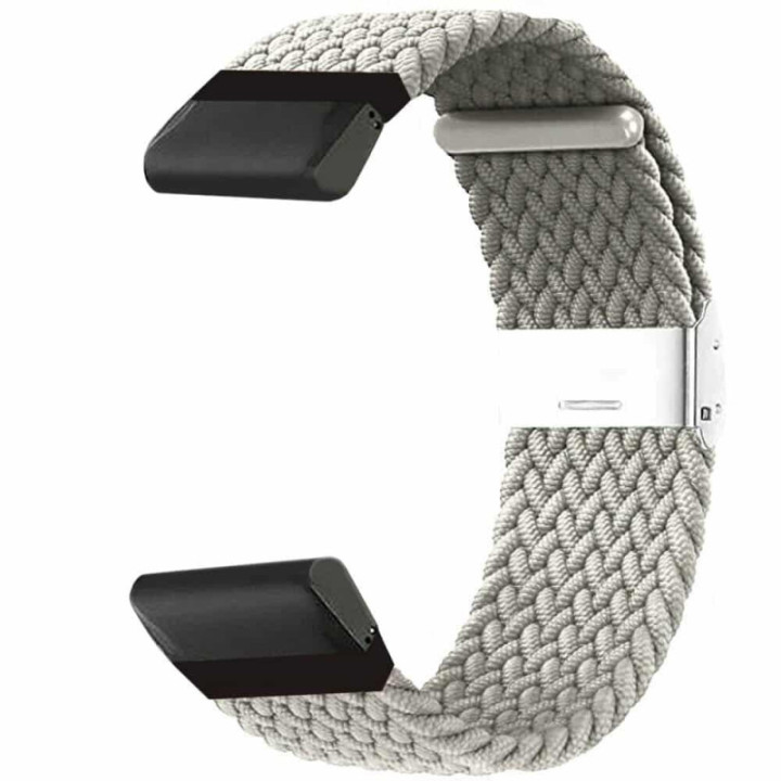 Punottu kellon ranneke Garmin D2 Bravo - Stone