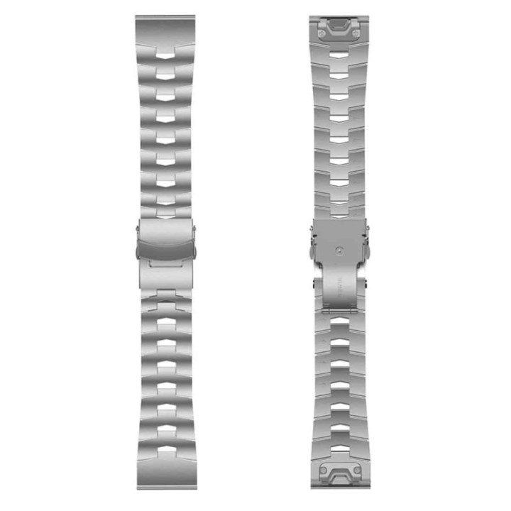Titanium Urrem Garmin Fenix 5X Plus - Sølv