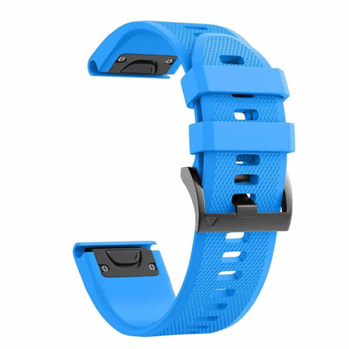 Sport Rannekoru EasyFit Garmin Fenix 7 - vaaleansininen