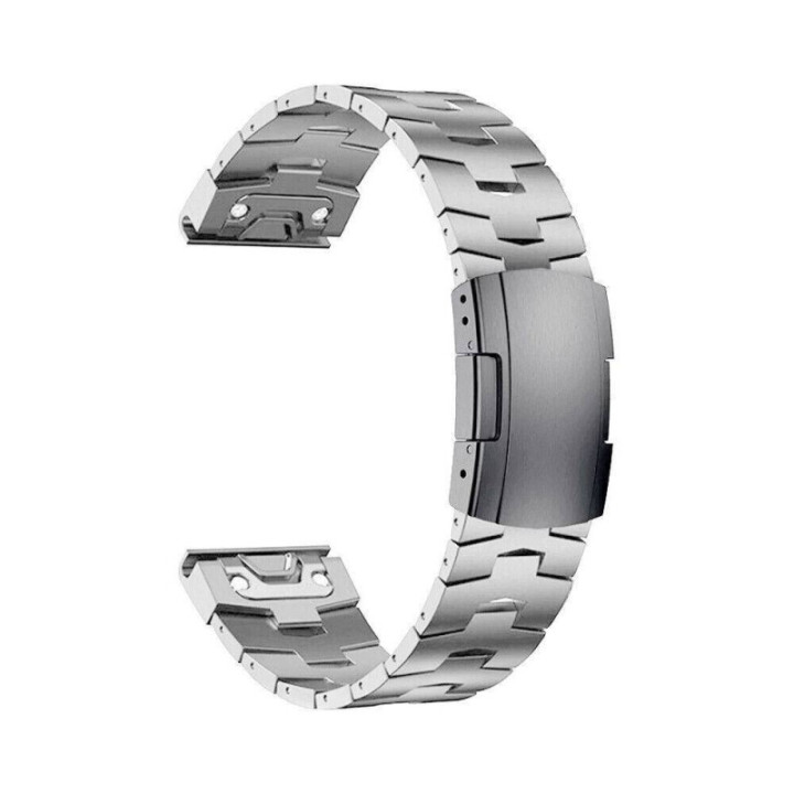 Titanium watchband Garmin Fenix 7 Pro - Silver