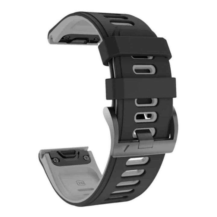 Twin Silikonband Garmin Enduro - Blau/grau