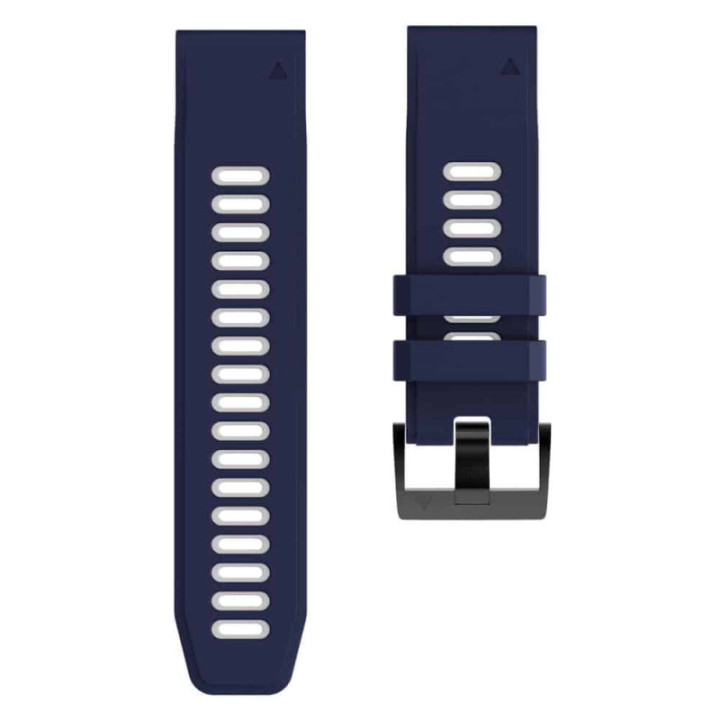 Twin Silikonband Garmin Enduro - Blau/grau
