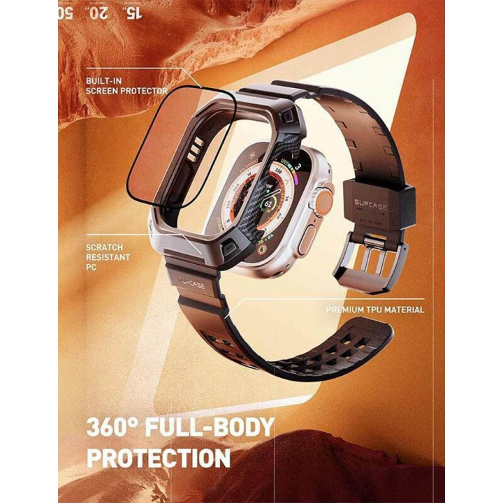 SUPCASE UB Pro Apple Watch Ultra 2 (49mm) - Sort