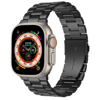 Kellon renneke ruostumatonta terästä Apple Watch Ultra 2 (49mm) - Musta