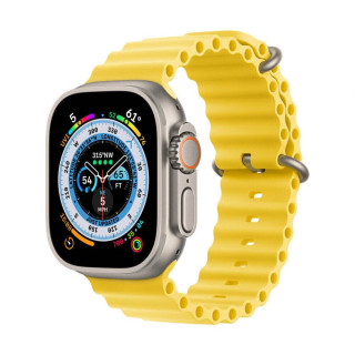 RIB Uhr Armband Apple Watch Ultra 2 (49mm) - Gelb