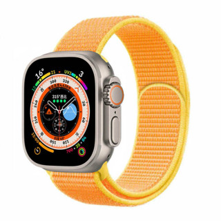 Nylon watchband Apple Watch Ultra (49mm) - Canary yellow