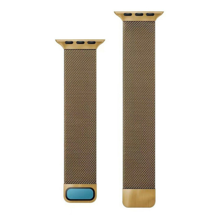 Milanese watchband Apple Watch Ultra (49mm) - Gold