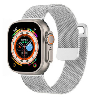 Mailänder Uhrarmband Apple Watch Ultra (49mm) - Silber