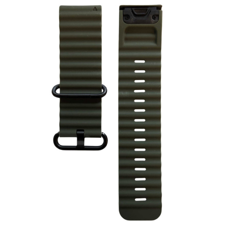 Ocean kellon ranneke Garmin Fenix 5X Plus - Army