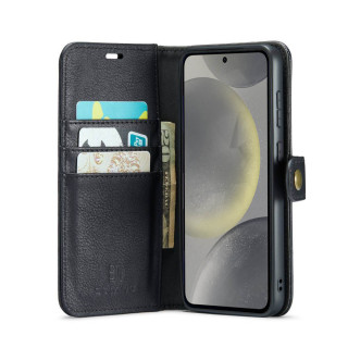 Mobil lommebok DG-Ming 2i1 Samsung Galaxy S24 - Svart