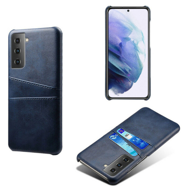 Retro-kuori hedelmäpeleillä Samsung Galaxy S24 - Sininen