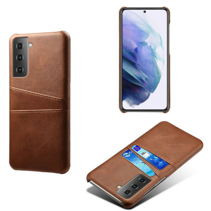 Retro-kuori hedelmäpeleillä Samsung Galaxy S24 - Ruskea