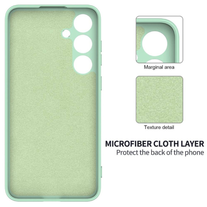 Liquid silikone cover Samsung Galaxy S24 - Mynte