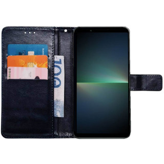 Wallet cover 3-card Sony Xperia 5 V - Darkblue