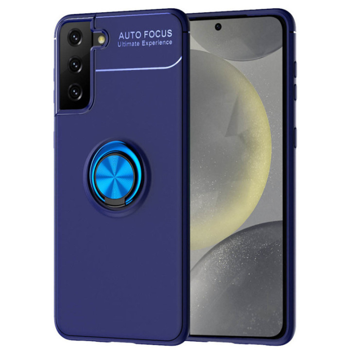 Ring Handyhülle Backcover Samsung Galaxy S24 Plus - Blau