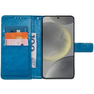 Lommebokdeksel 3-kort Samsung Galaxy S24 Plus - Lyseblå