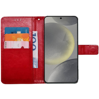 Handyhülle 3-Karten Samsung Galaxy S24 Plus - Rot