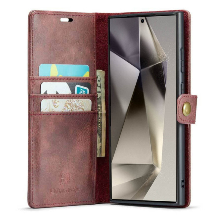 WalletCase DG-Ming 2i1 Samsung Galaxy S24 Ultra - Red