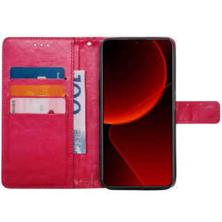 Plånboksfodral 3-kort Xiaomi 14 - Rosa