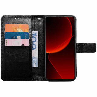 Lommebokdeksel 3-kort Xiaomi 14 - Sort