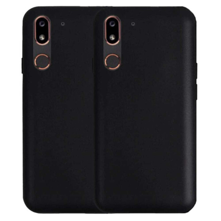 2-Pack silikonhülle Doro 8080 - Schwarz