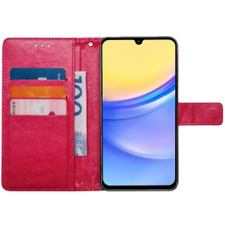 Plånboksfodral 3-kort Samsung Galaxy A15 - Rosa