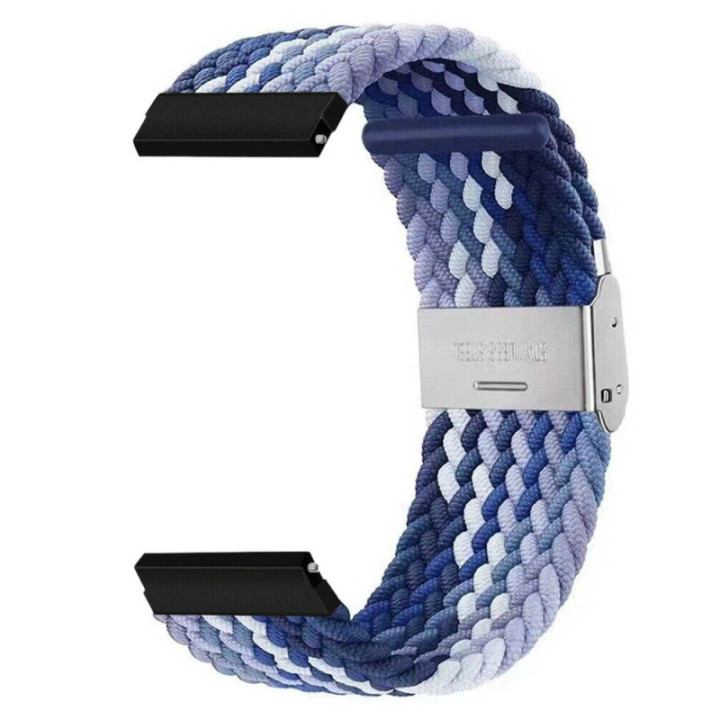 Flettet klokkereim Garmin Vivomove 3 - gradientblue