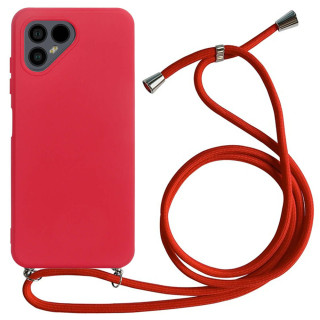 Necklace Case Fairphone 5 - Red