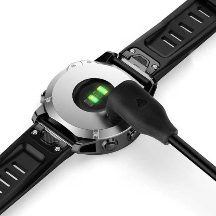 Charging Cable Ladekabel Data-Sync 90° USB-A Garmin Legacy Hero Rey 