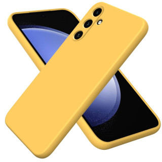 Liquid silikon skal Samsung Galaxy A15 - Gul