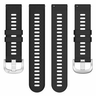 Pure kellon ranneke Garmin Venu 2 - Musta