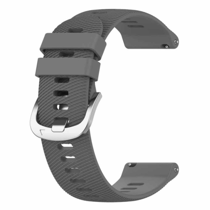 Pure kellon ranneke Samsung Galaxy Gear S3 Frontier - Harmaa