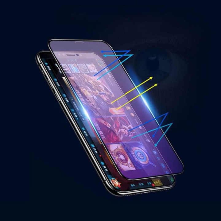 Anti Blue Light glass screen protector Apple iPhone 15 Pro Max