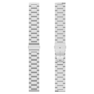 Watchband stainless steel Garmin Forerunner 265 - Silver