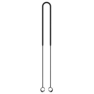Silikoninauha Neckband Samsung Galaxy Buds - Musta