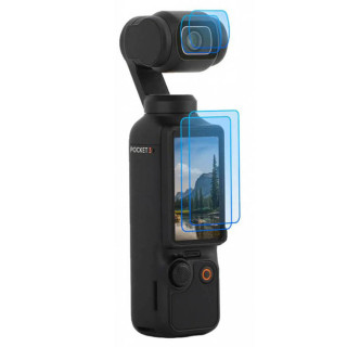 2-pak Sunnylife Skjermbeskytter og Linsebeskyttelse for DJI Osmo Pocket 3