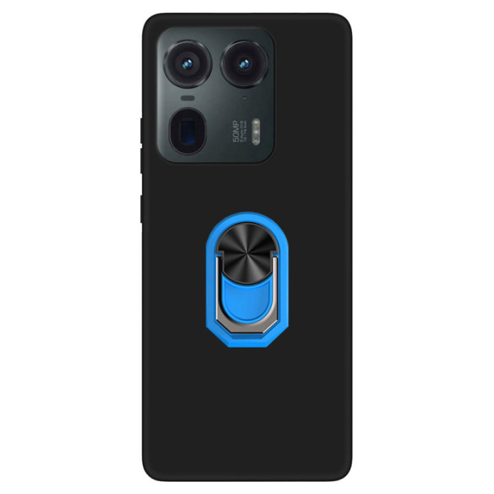TPU Ringhülle Motorola Edge 50 Ultra - Hellblau