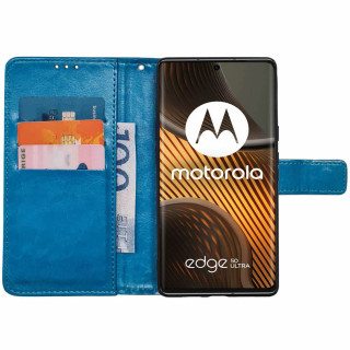 Lompakkokotelo 3-kortti Motorola Edge 50 Ultra - Vaaleansininen