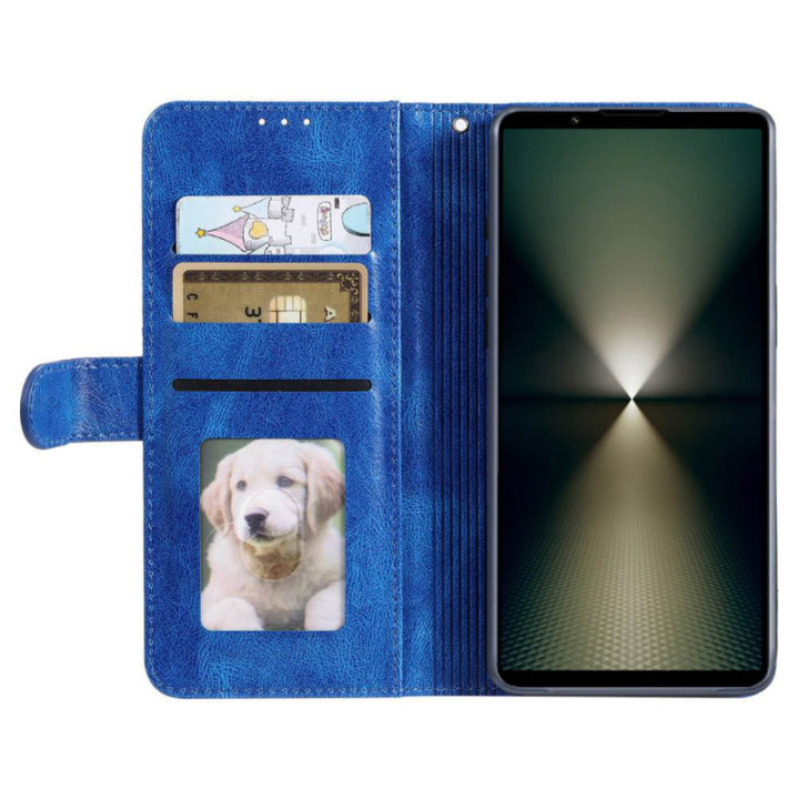 Lompakkokotelo 6-kortti Sony Xperia 1 VI - Sininen