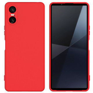 Liquid silicone case Sony Xperia 10 VI - Red