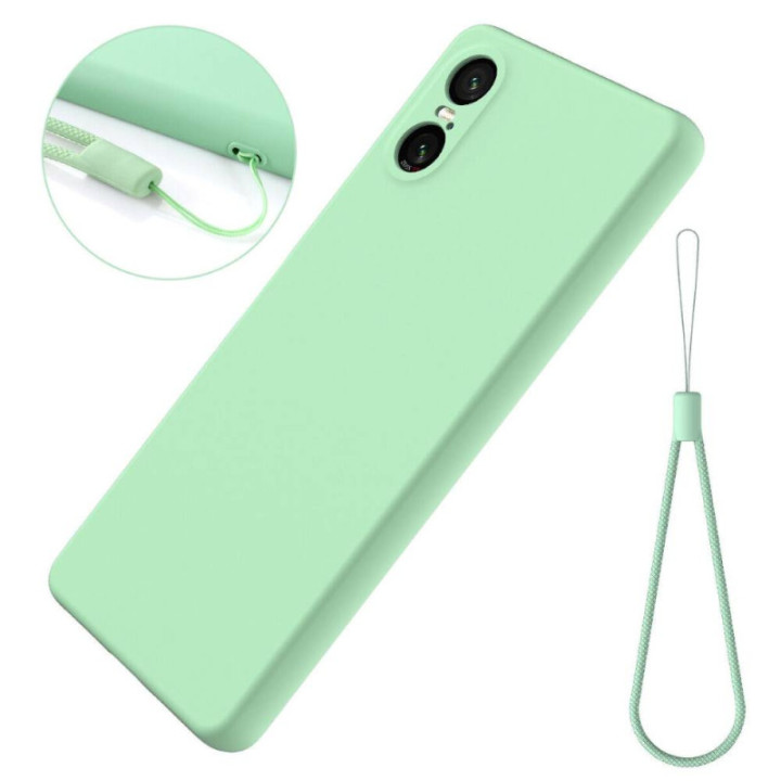 Liquid silikon skal Sony Xperia 10 VI - Mint