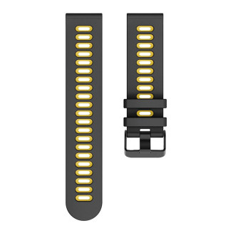Twin klockarmband Samsung Galaxy Watch 7 (40mm) - Svart/gul